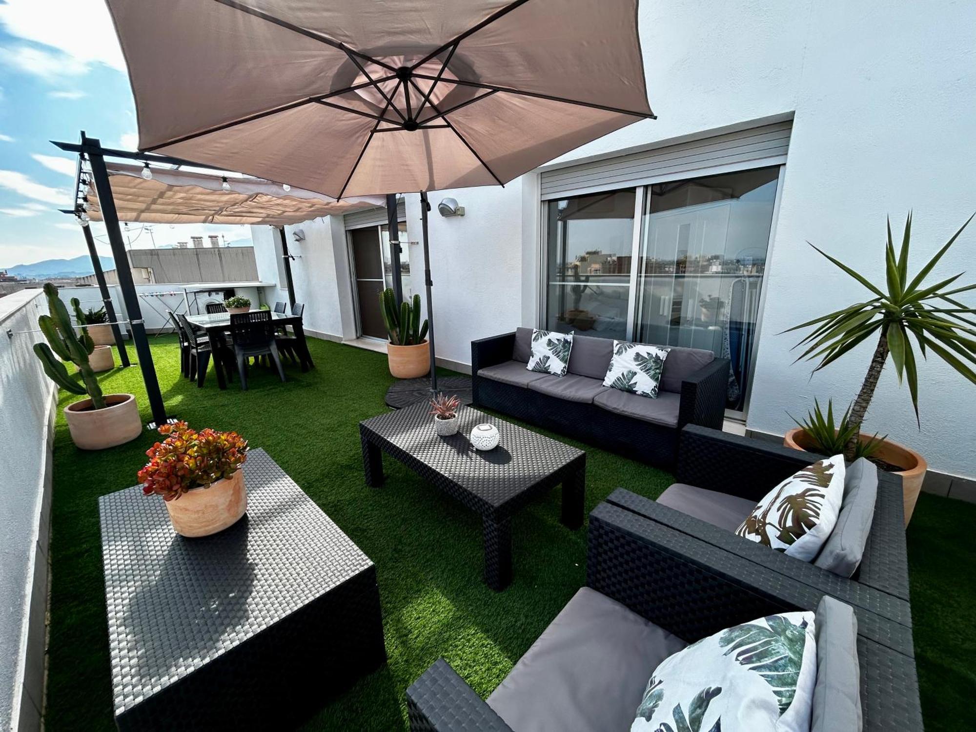 Lo Balconet Del Delta. Atic-Duplex Vacacional. Apartment Amposta Bagian luar foto