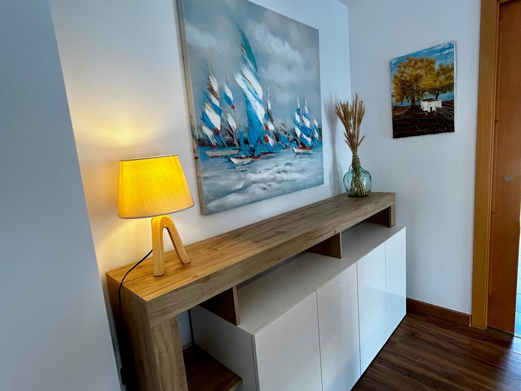 Lo Balconet Del Delta. Atic-Duplex Vacacional. Apartment Amposta Bagian luar foto