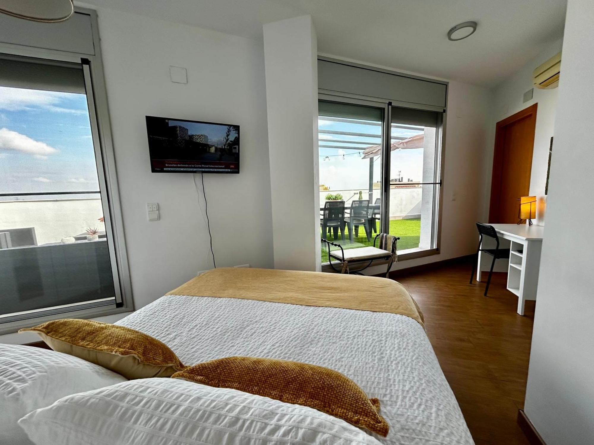 Lo Balconet Del Delta. Atic-Duplex Vacacional. Apartment Amposta Bagian luar foto