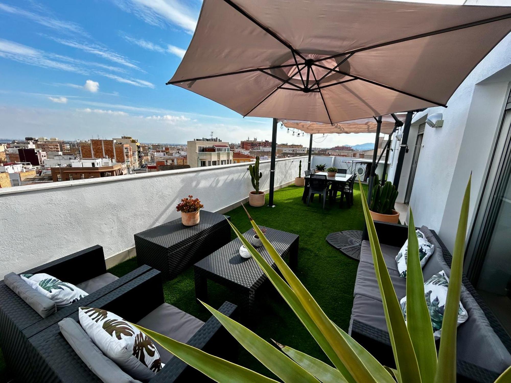 Lo Balconet Del Delta. Atic-Duplex Vacacional. Apartment Amposta Bagian luar foto