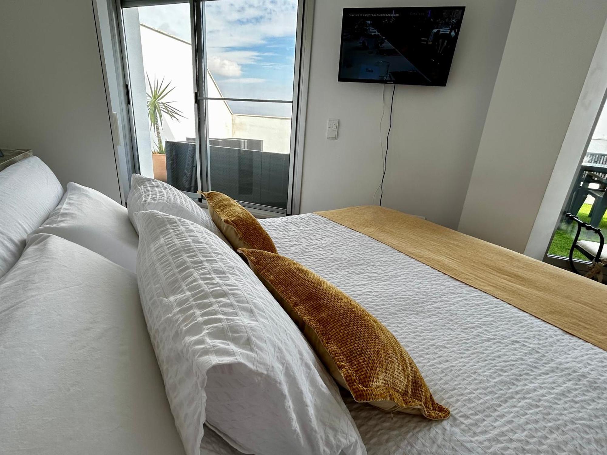 Lo Balconet Del Delta. Atic-Duplex Vacacional. Apartment Amposta Bagian luar foto