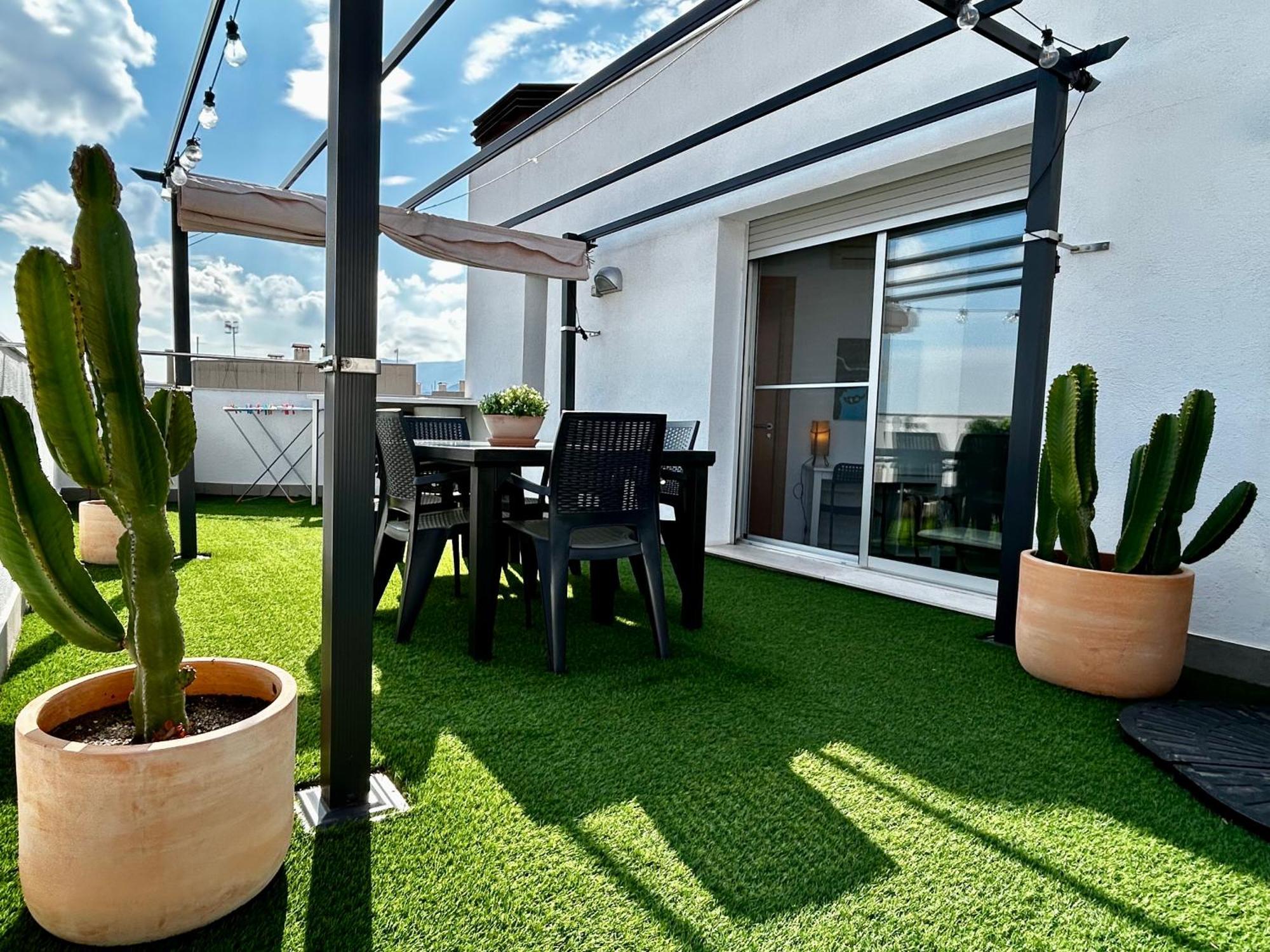 Lo Balconet Del Delta. Atic-Duplex Vacacional. Apartment Amposta Bagian luar foto
