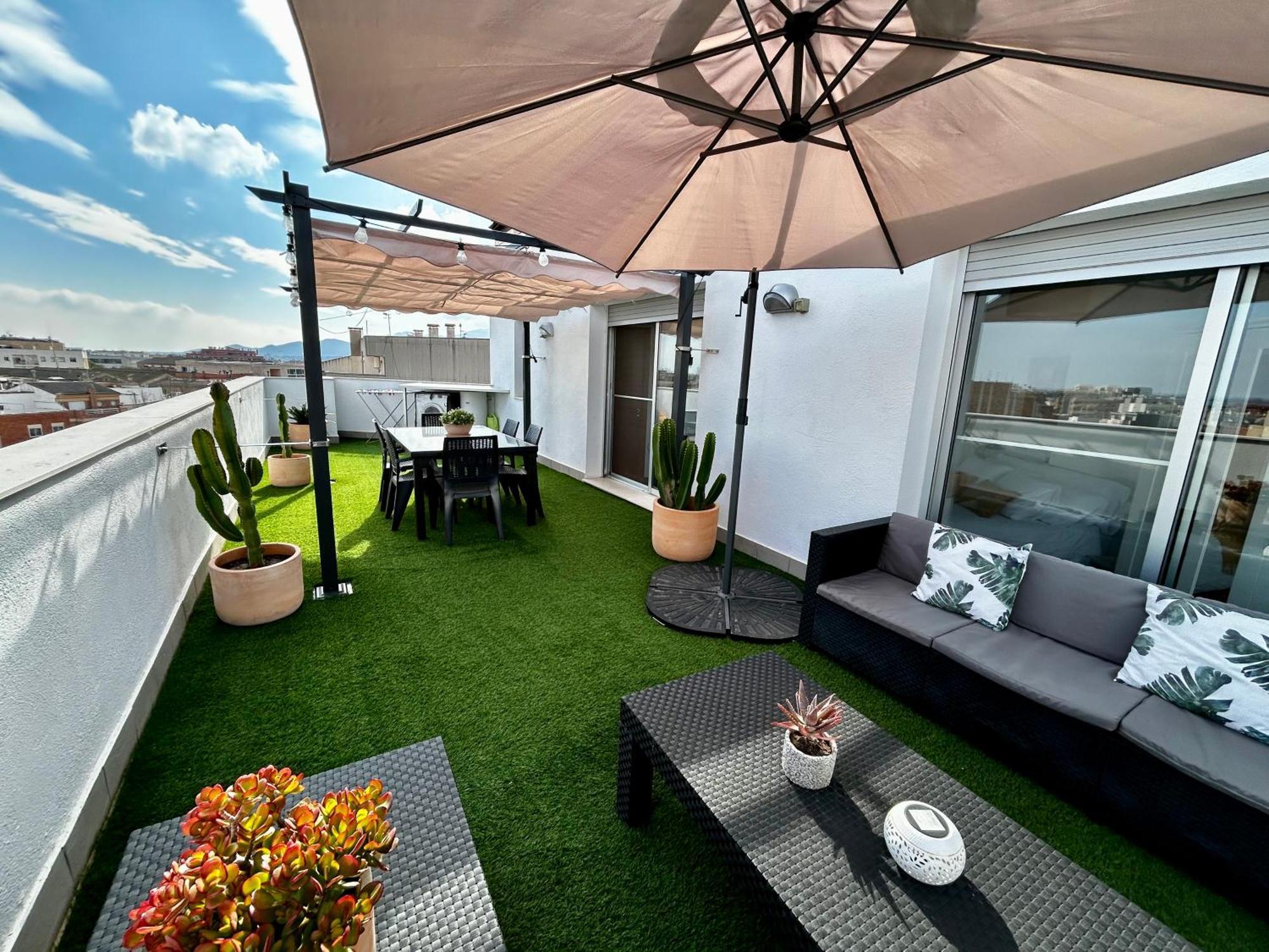 Lo Balconet Del Delta. Atic-Duplex Vacacional. Apartment Amposta Bagian luar foto