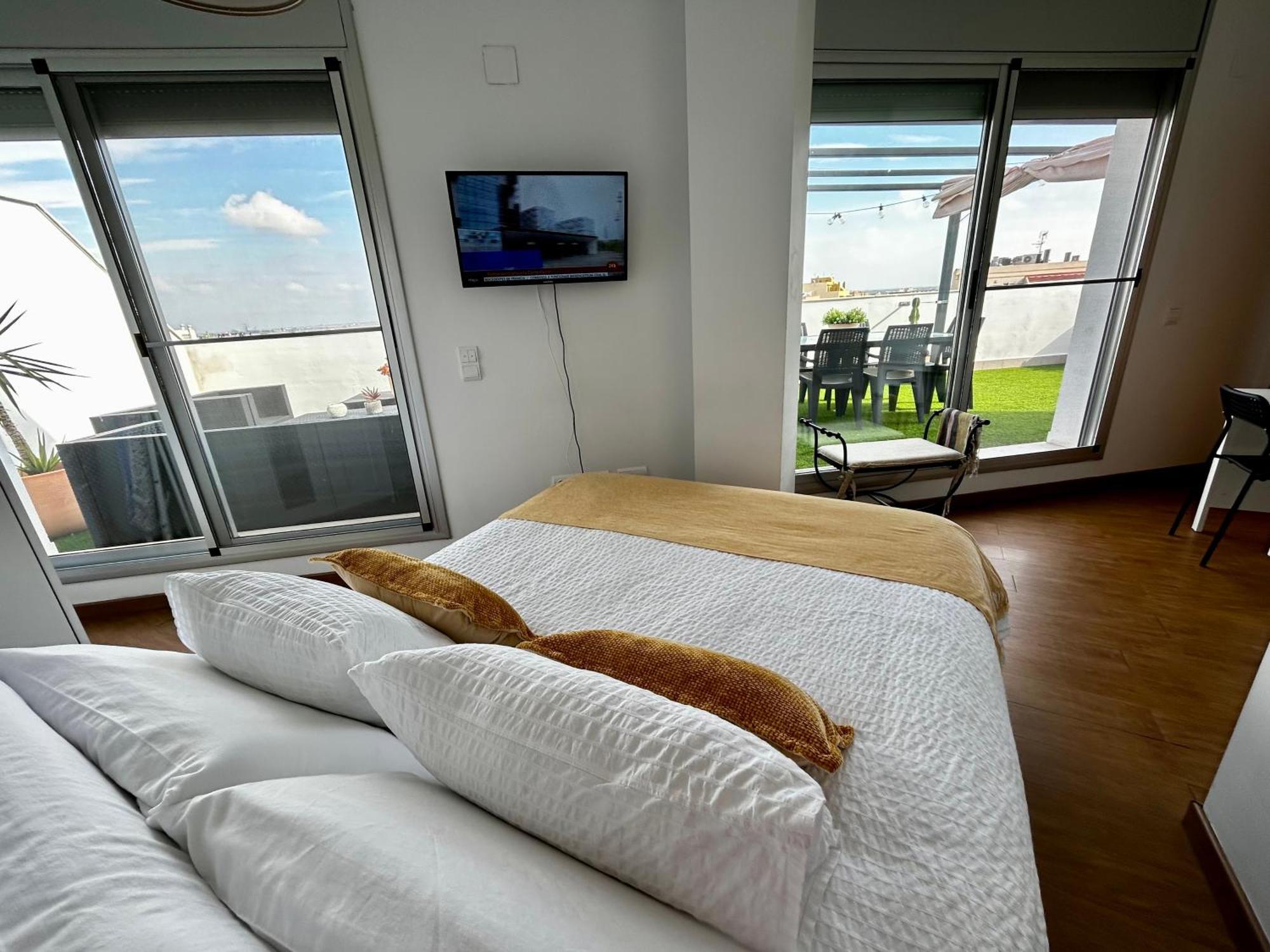 Lo Balconet Del Delta. Atic-Duplex Vacacional. Apartment Amposta Bagian luar foto